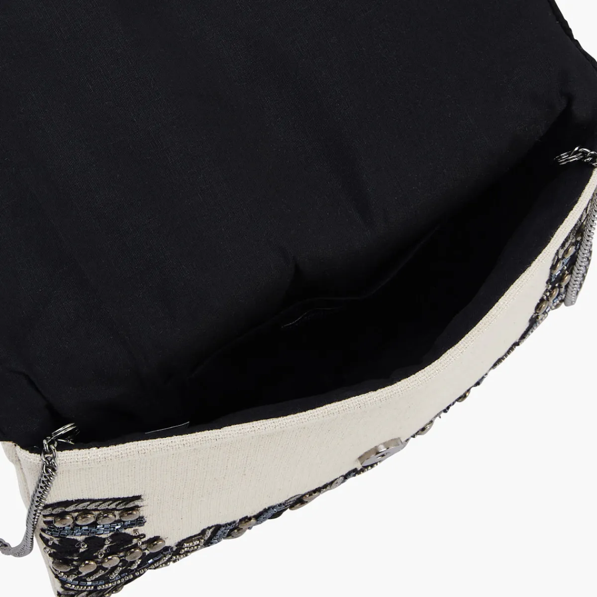 Store Balaboosté Pochette brodée perles et sequins