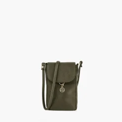 Cheap Balaboosté Pochette de téléphone bi-matière kaki