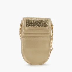 Flash Sale Balaboosté Pochette de téléphone doré à sequins