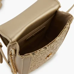 Flash Sale Balaboosté Pochette de téléphone doré à sequins