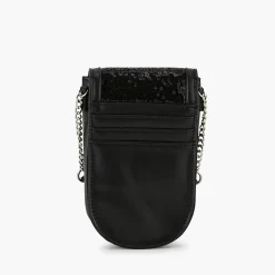 Flash Sale Balaboosté Pochette de téléphone noire à sequins