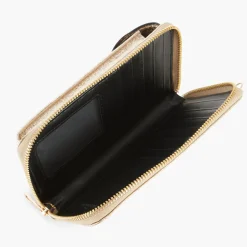 Online Balaboosté Pochette de voyage à bandoulière effet métallisé doré