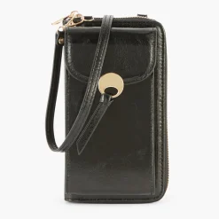 Sale Balaboosté Pochette de voyage à bandoulière effet métallisé
