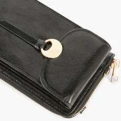 Sale Balaboosté Pochette de voyage à bandoulière effet métallisé