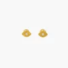 Cheap Balaboosté Puces d'oreilles oeil zirconium Argent Garanti