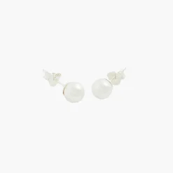 Cheap Balaboosté Puces d'oreilles perles d'imitation Argent Garanti