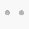 Flash Sale Balaboosté Puces d'oreilles strass Argent Garanti Silver Idol