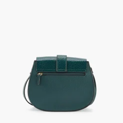 Flash Sale Balaboosté Sac à bandoulière arrondie bi-matière vert
