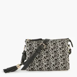 Hot Balaboosté Sac à bandoulière bi-matière jacquard