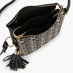 Hot Balaboosté Sac à bandoulière bi-matière jacquard