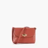 Sale Balaboosté Sac à bandoulière effet croco rouge
