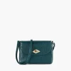 Fashion Balaboosté Sac à bandoulière effet croco vert