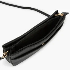Sale Balaboosté Sac à bandoulière effet grainé noir