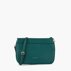 Cheap Balaboosté Sac à bandoulière effet grainé vert