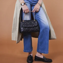 Best Balaboosté Sac à bandoulière matelassé noir