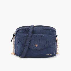 Outlet Balaboosté Sac à bandoulière métallisé bleu