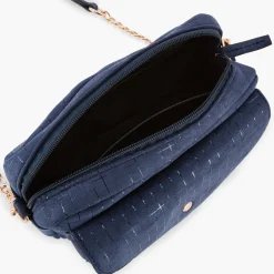 Outlet Balaboosté Sac à bandoulière métallisé bleu