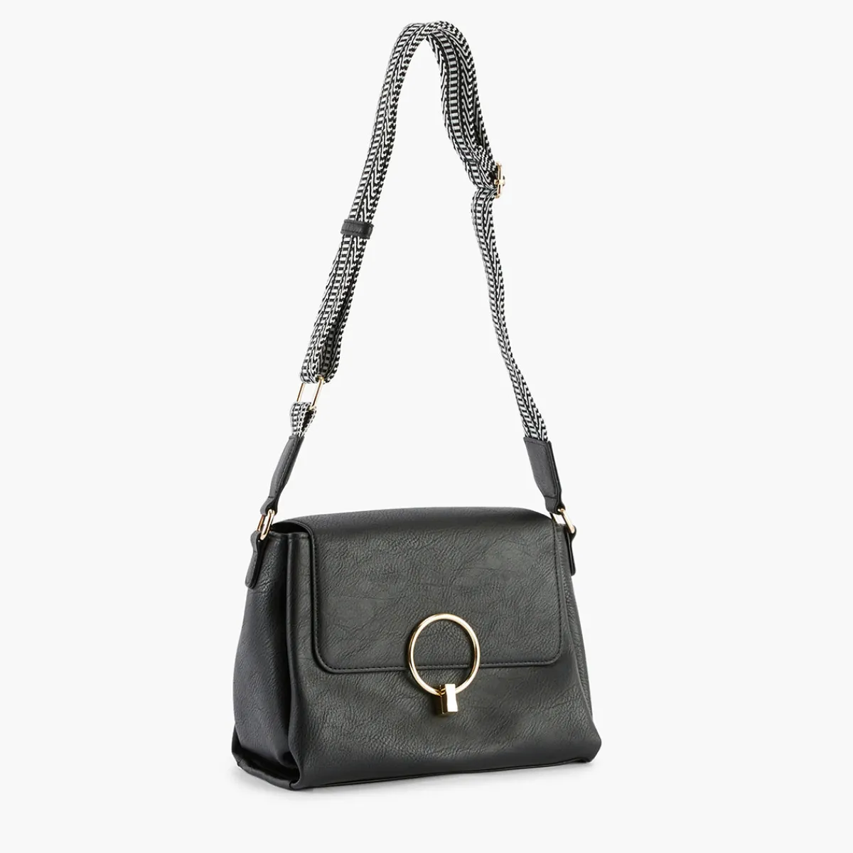 Fashion Balaboosté Sac à bandoulière multipocket noir