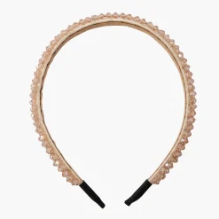 Cheap Balaboosté Serre tête à perles à facettes - rose