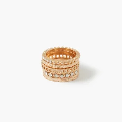 Cheap Balaboosté Set de 5 bagues assorties