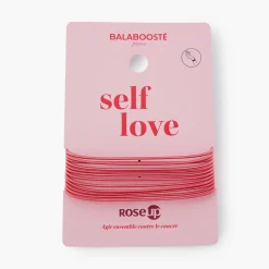 Best Balaboosté Set de 12 bracelets ressorts Octobre Rose