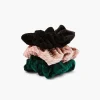 Clearance Balaboosté Set de 3 chouchou velours