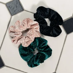 Clearance Balaboosté Set de 3 chouchou velours