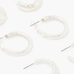 Clearance Balaboosté Set de 3 créoles assorties