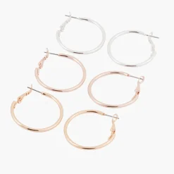 Clearance Balaboosté Set de 3 créoles 32mm