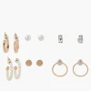 Discount Balaboosté Set de 6 paires de boucles d'oreilles assorties