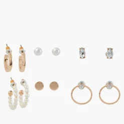 Discount Balaboosté Set de 6 paires de boucles d'oreilles assorties