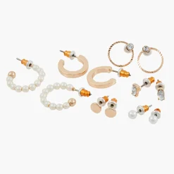 Discount Balaboosté Set de 6 paires de boucles d'oreilles assorties