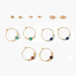 Online Balaboosté Set de 6 paires de boucles d'oreilles