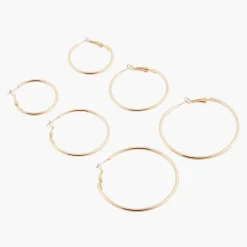 Store Balaboosté Set de 3 paires de créoles de tailles différentes
