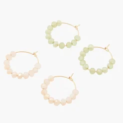 Best Sale Balaboosté Set de 2 petites créoles acier inoxydable