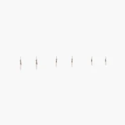 Outlet Balaboosté Set de 3 petites créoles Argent garanti - argenté