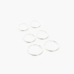 Best Balaboosté Set de créoles Argent Garanti