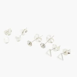 Flash Sale Balaboosté Set de puces d'oreilles Argent Garanti