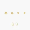 Clearance Balaboosté Set de puces d'oreilles fantaisie Argent Garanti