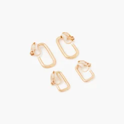 Shop Balaboosté x2 clips d'oreilles rectangulaires